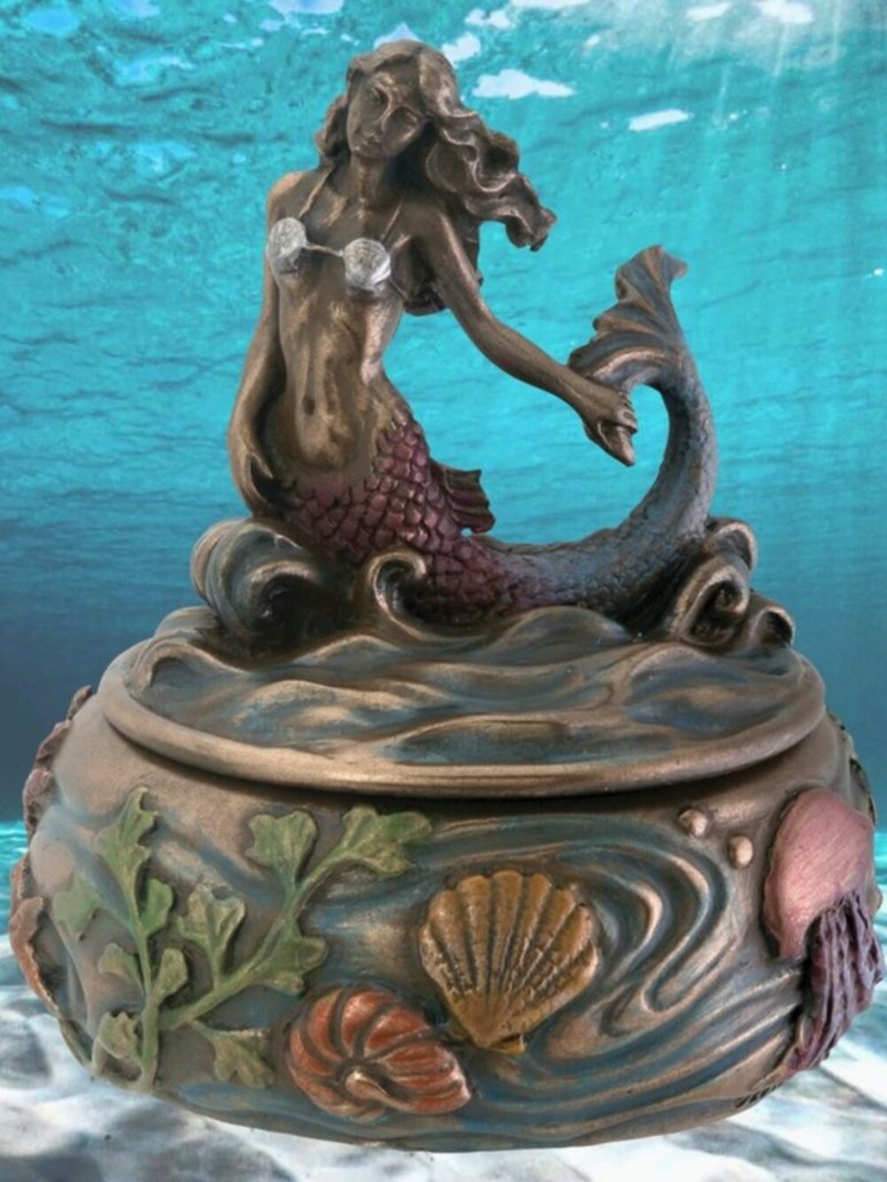 Mermaid Decorative Trinket Box